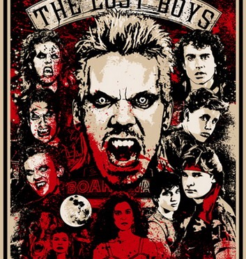 Movie of the day is The Lost Boys